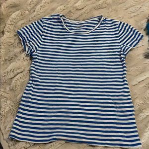 J. crew striped studio Tee medium